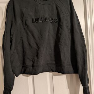 lululemon athletica Black Sweatshirt